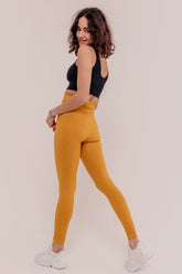Razor Seamless Leggings - Yellow-Araa Active